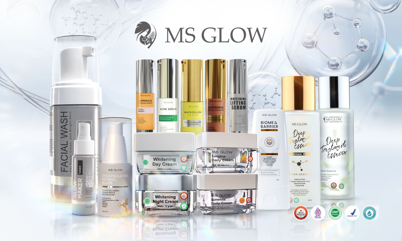 MS Glow, Brand Skincare Lokal yang Mendominasi Pasar Indonesia