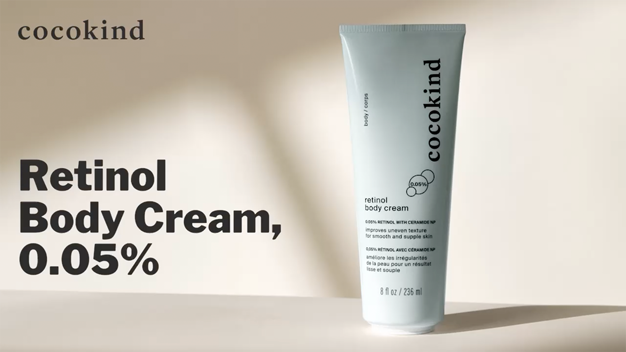 CocoKind Retinol Body Cream, Pelembap Tubuh dengan Retinol yang Gentle dan Efektif