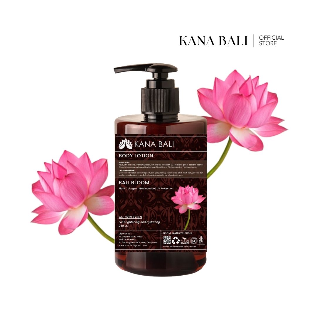 Kana Bali Body Lotion, Pelembab Alami dari Bali yang Lembut dan Menenangkan
