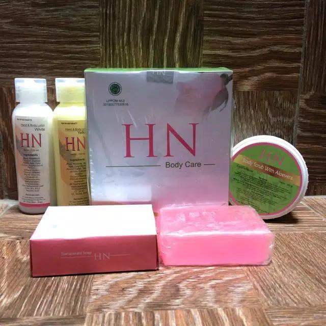 Body HN 4in1 Package, Perawatan Tubuh Lengkap untuk Kulit Sehat dan Cerah