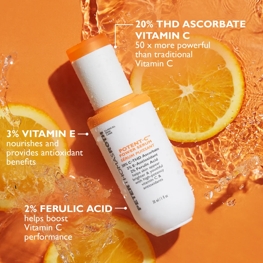 Potent-C Power Serum, Serum Vitamin C Stabil dengan Kekuatan Tinggi