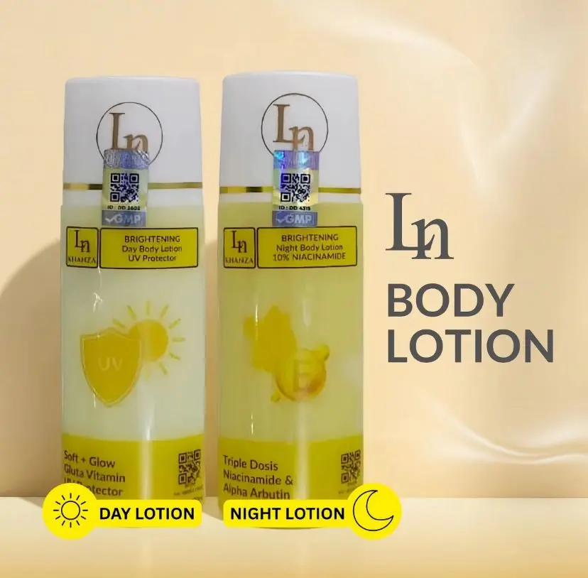 Ln Khanza Night Body Lotion, Pelembap Malam yang Menutrisi dan Mencerahkan Kulit