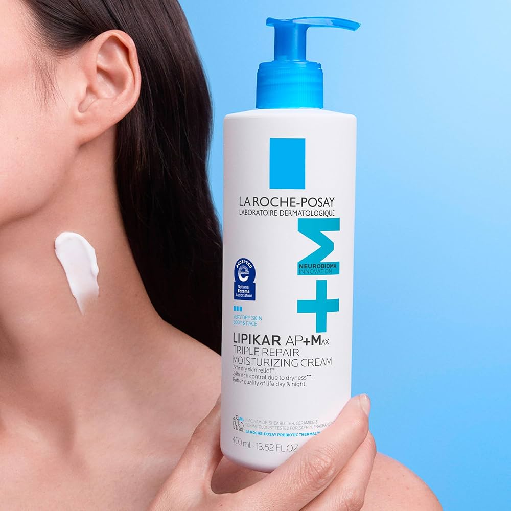 La Roche-Posay Lipikar AP+M Triple Repair, Pelembap untuk Kulit Kering dan Sensitif