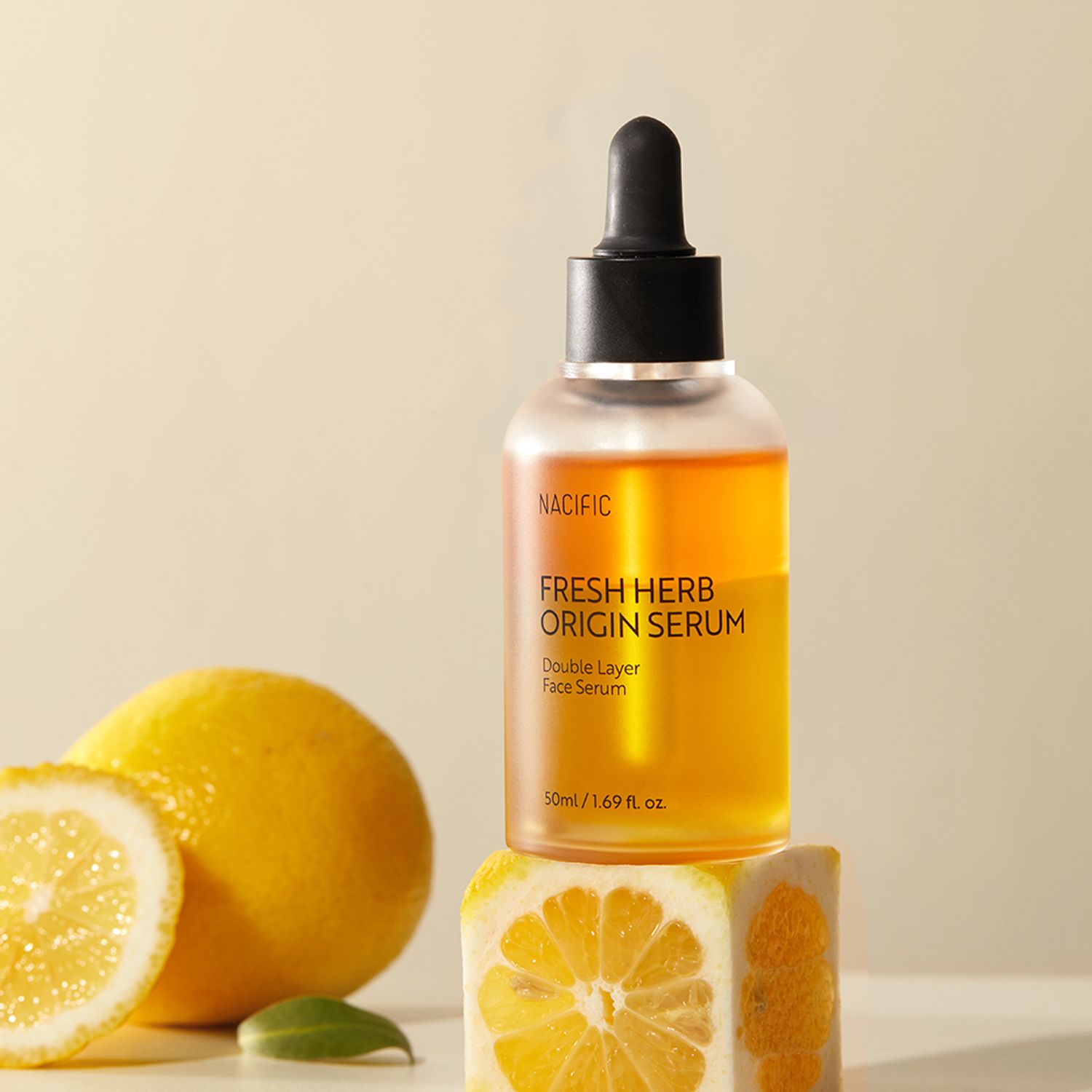 Nacific Fresh Herb Origin Serum, Serum Herbal dengan Aroma Segar untuk Kulit Lebih Sehat